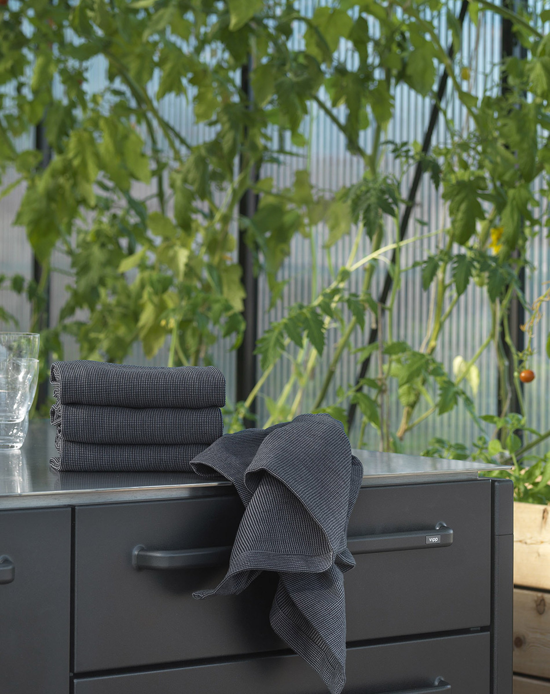 Vipp121 Viskestykker - Black