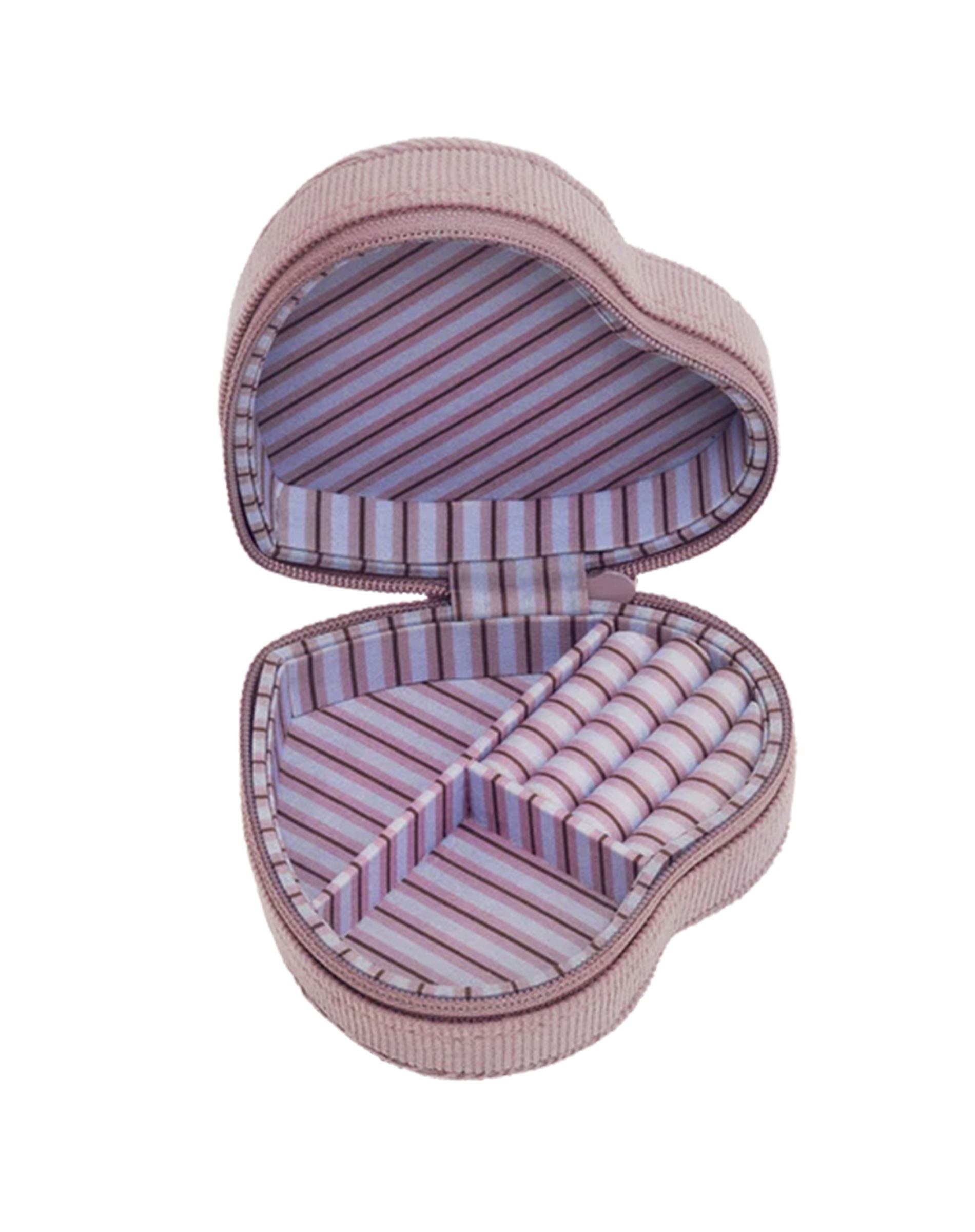 Heart Smykke Box - Purple Theatre Magic 