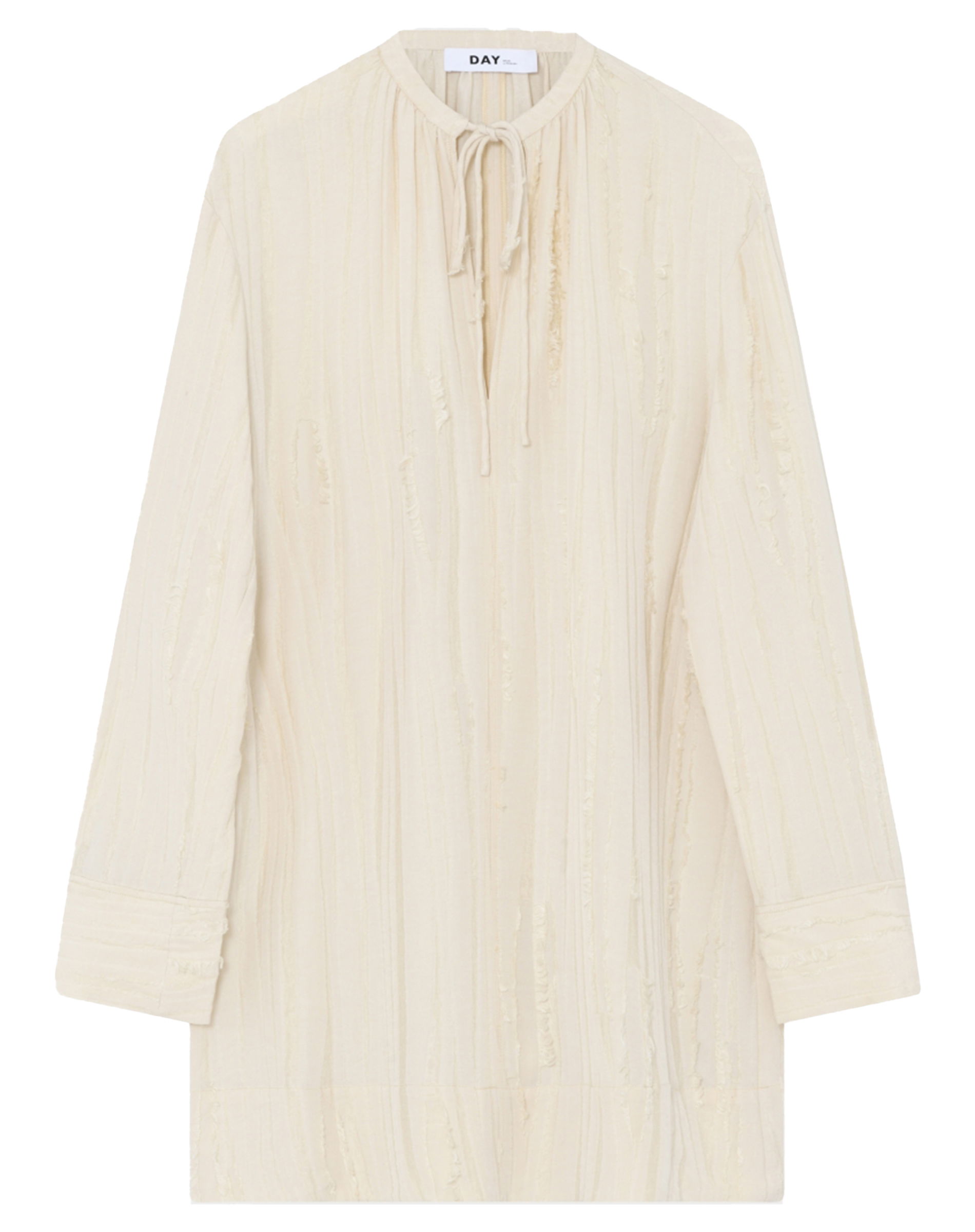 Glover Structured Fringes Kjole - Pistachio Shell