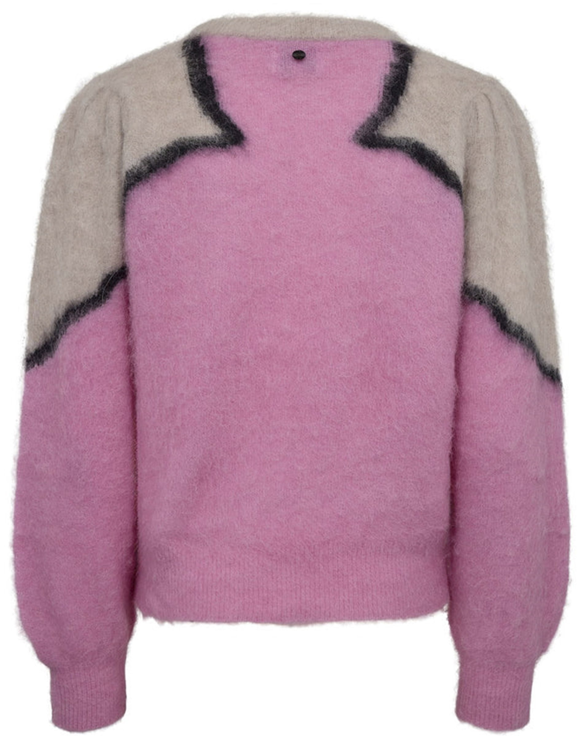 NUMarna Suri Striktrøje - Lilac Sachet