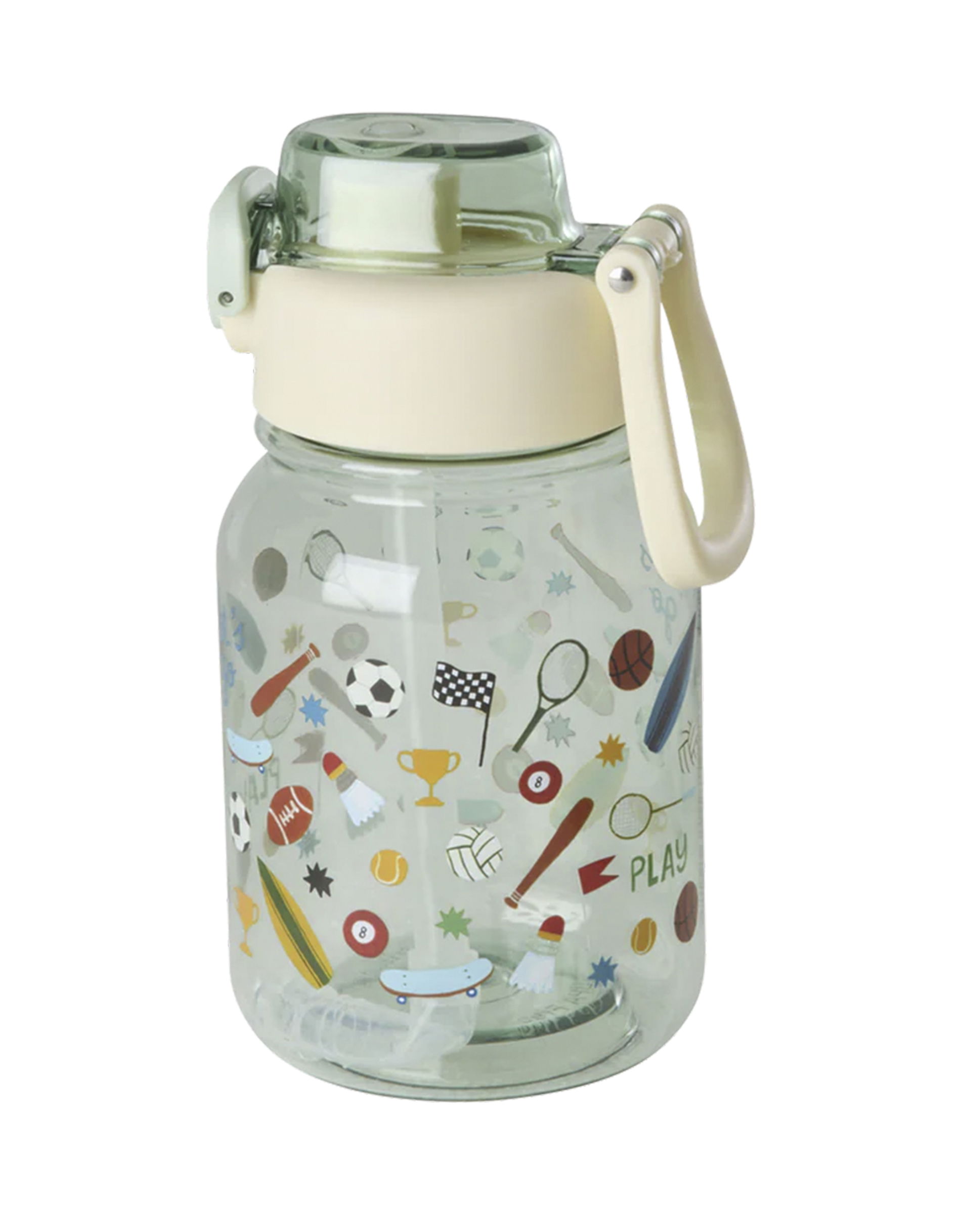 Tritan Drikkedunk - Sports Print - Lys Grøn