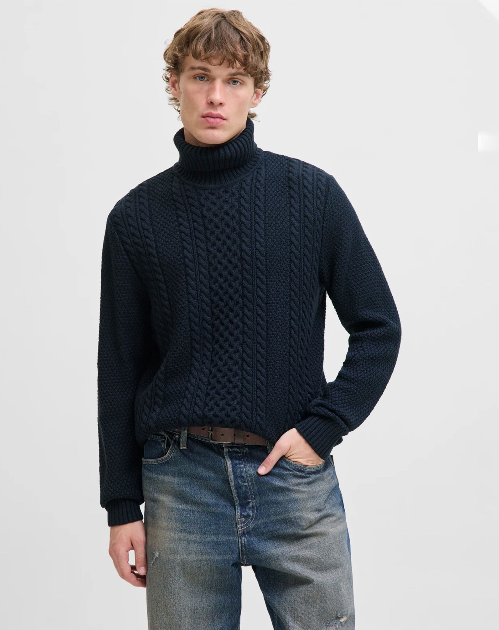 Jack&Jones - JJPaul Knit Roll Neck Strik