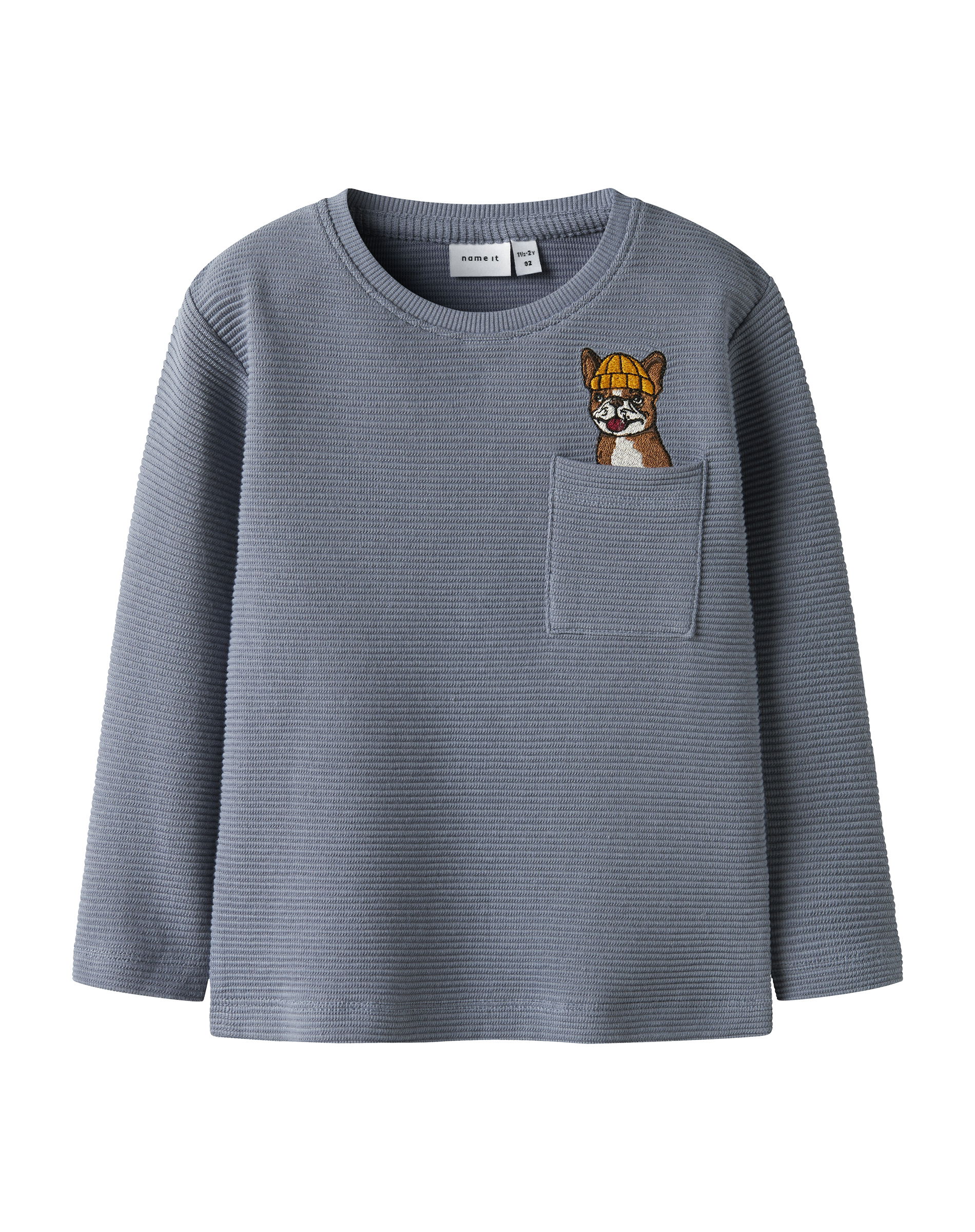 NMMRofus Regular Sweatshirt - Flint Stone 