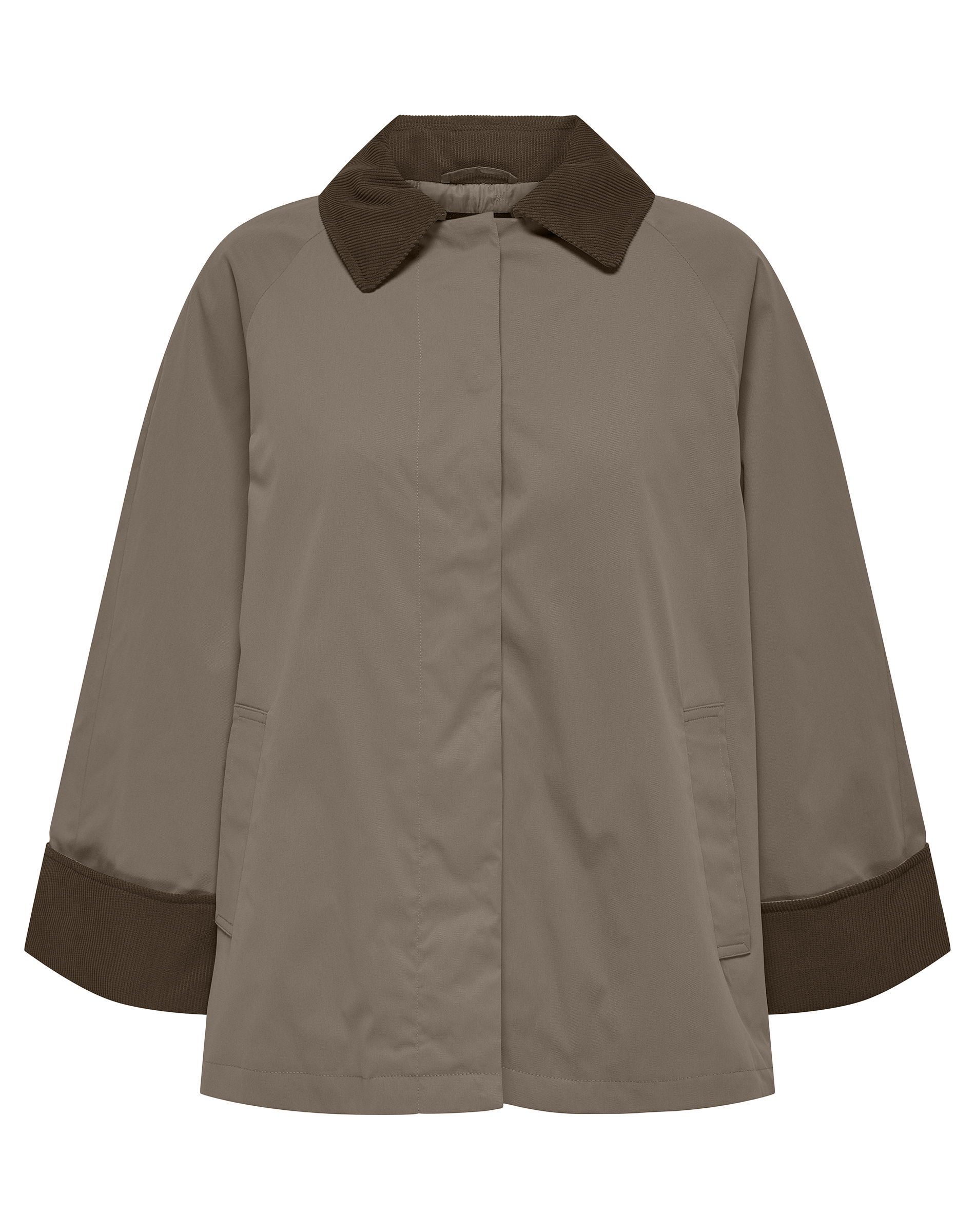 Orchid  Cordoroy Parka Jakke