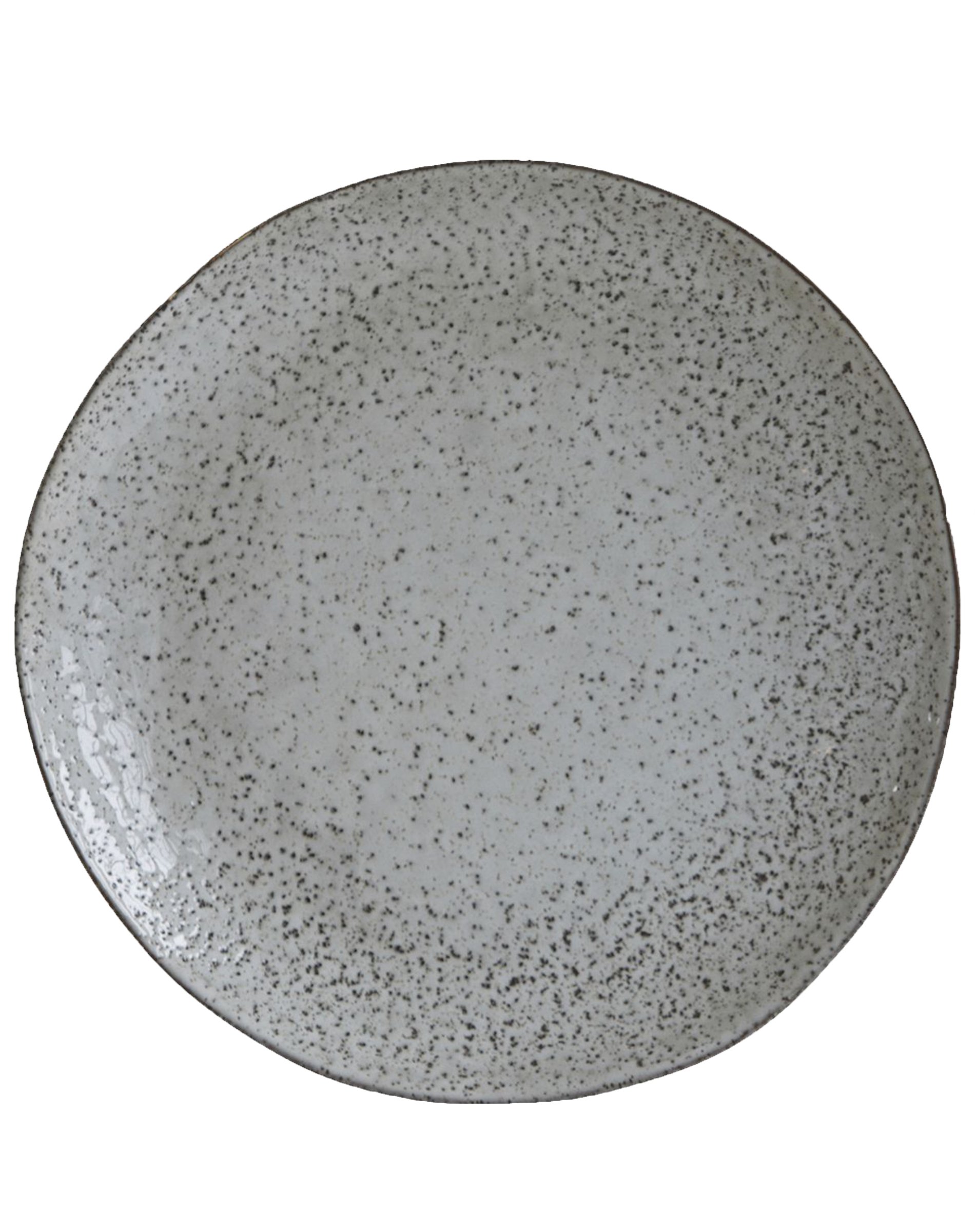 Tallerken - Rustic - Grey/Blue