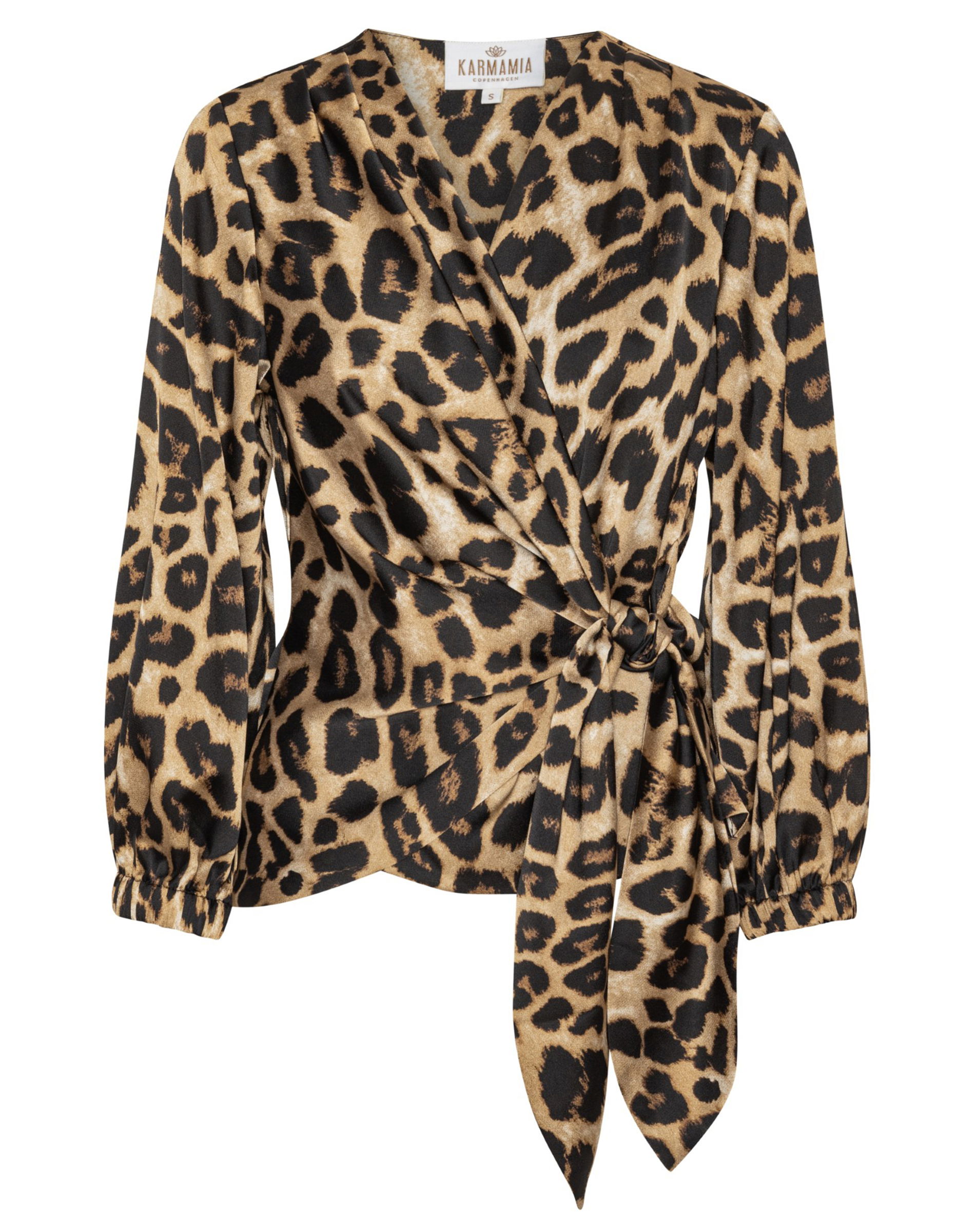 Elena Bluse - Hammered Leopard