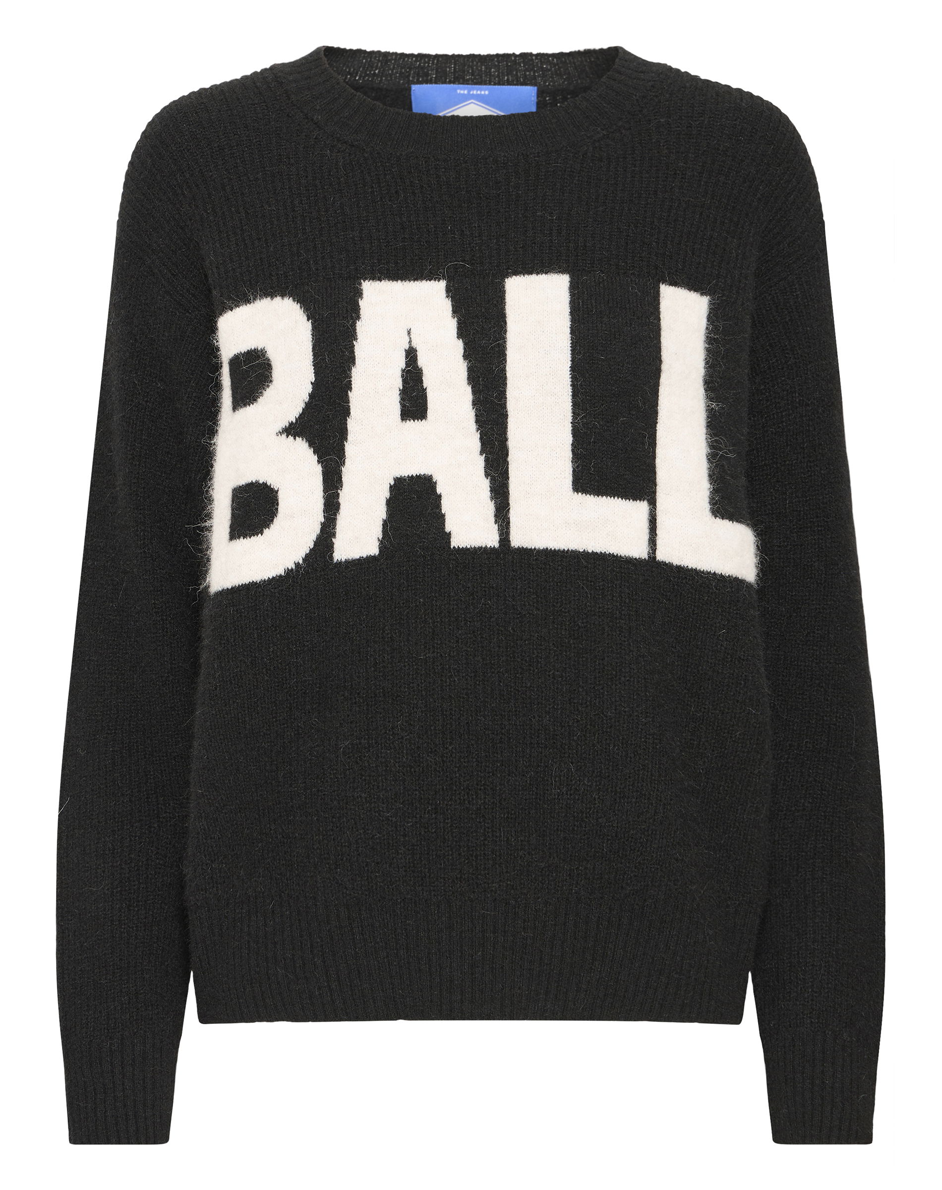 BaStacy Rib Logo Pullover Strik 