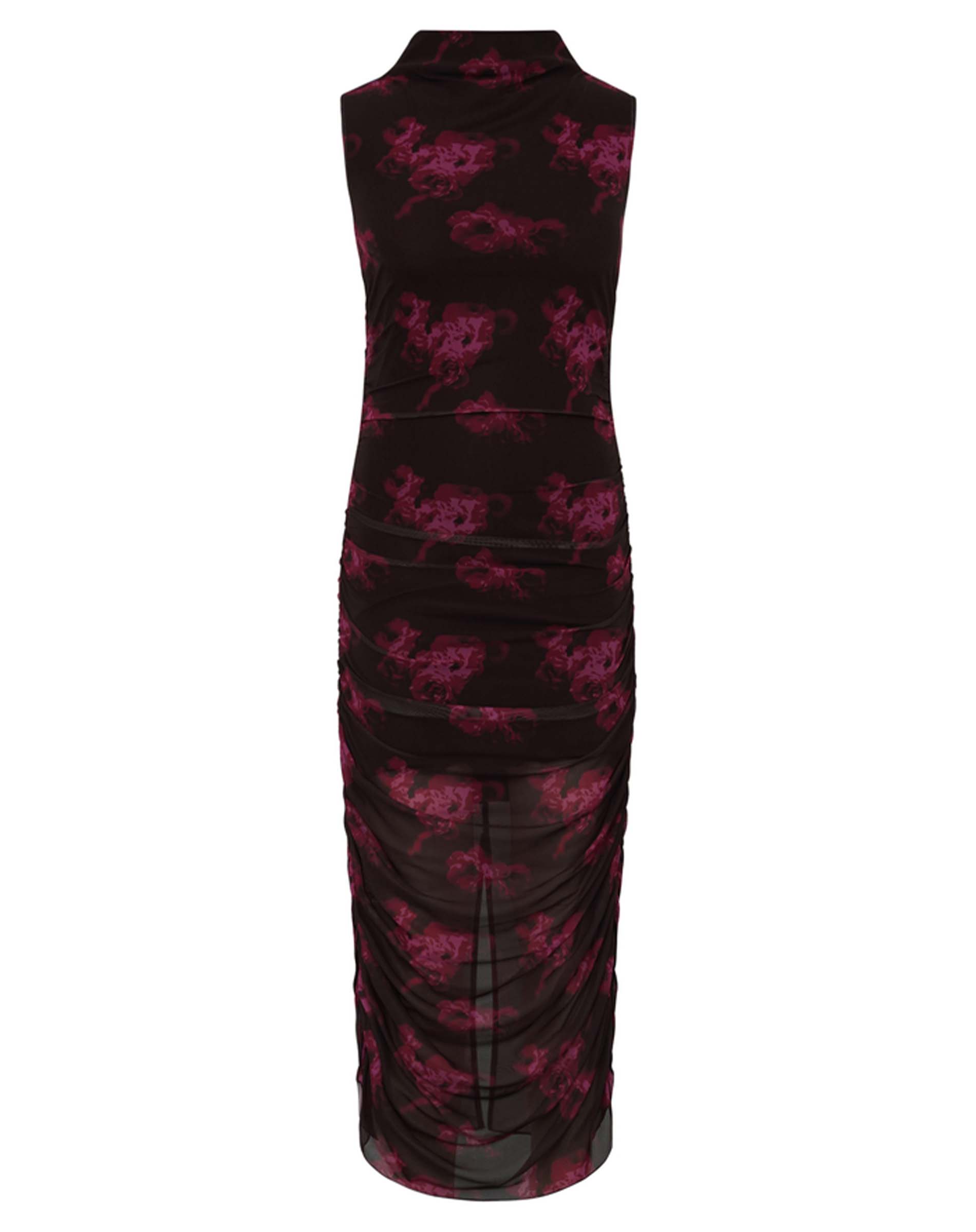 Esthe-M Kjole - Dark Florella Print