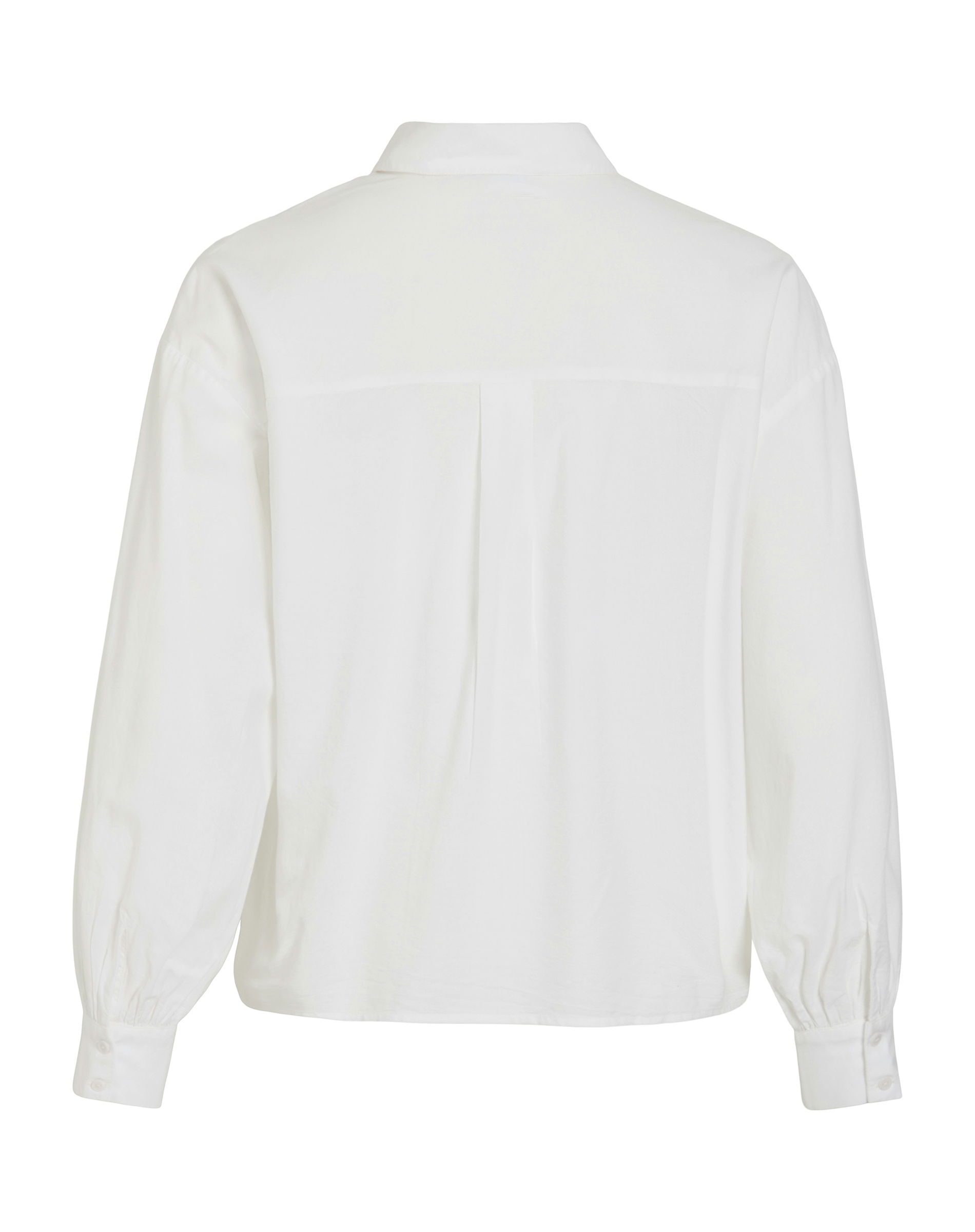 VIKima L/S Lace Skjorte - Snow White 