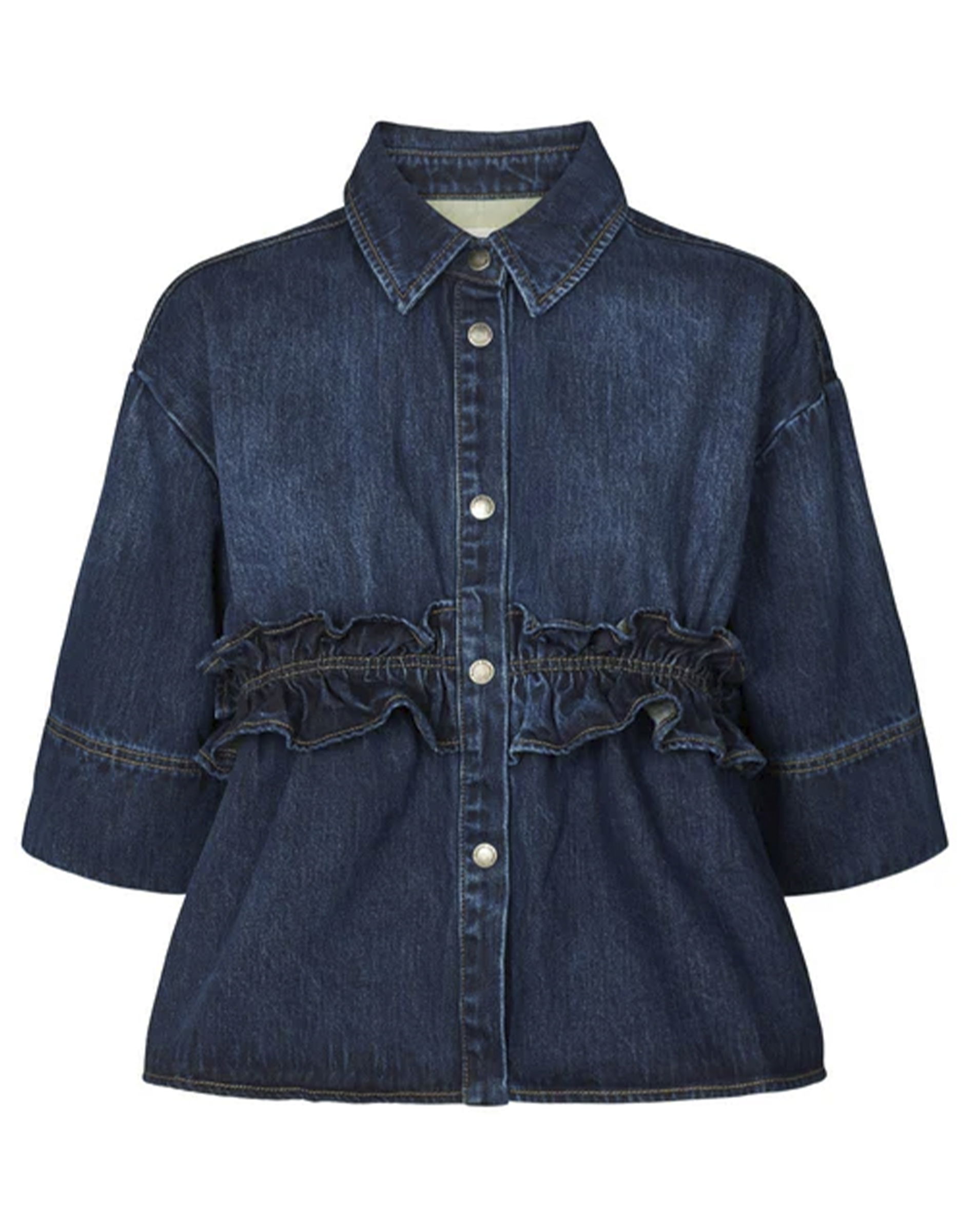 Paige Denim Skjorte - Dark Washed Indigo