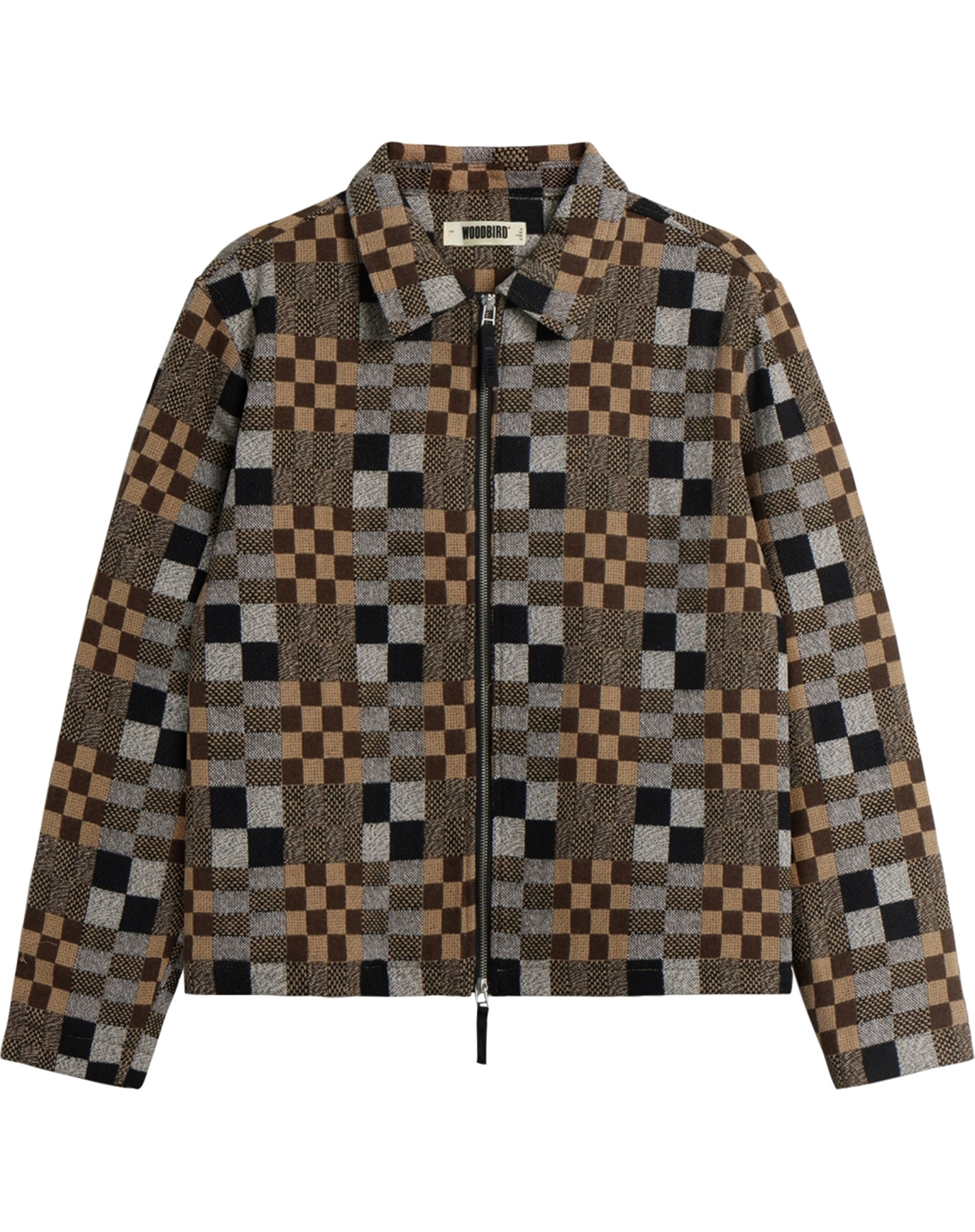 WB Buck Patch Jakke - Brown Check