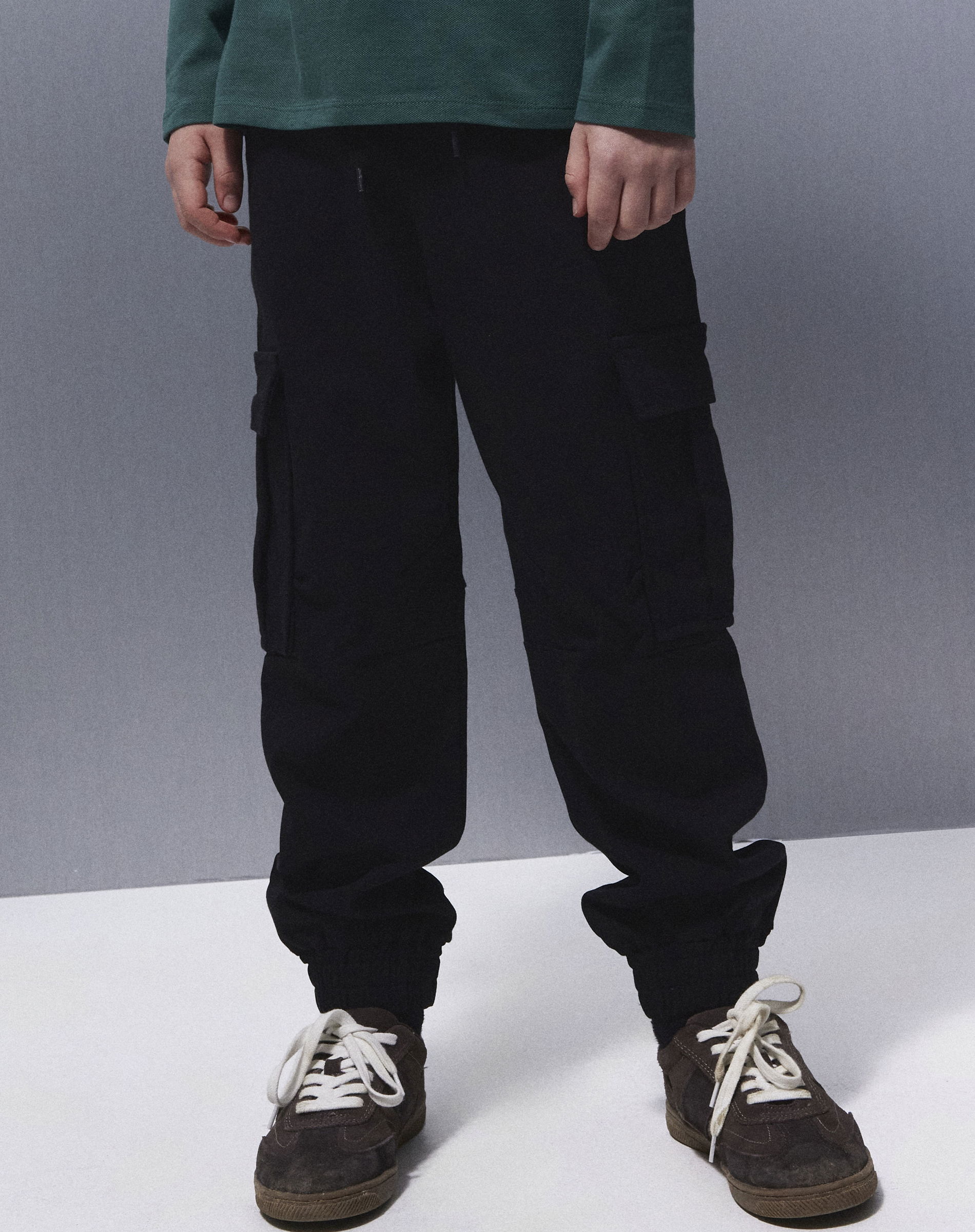 NKMSkoma Cargo Bukser - Black 