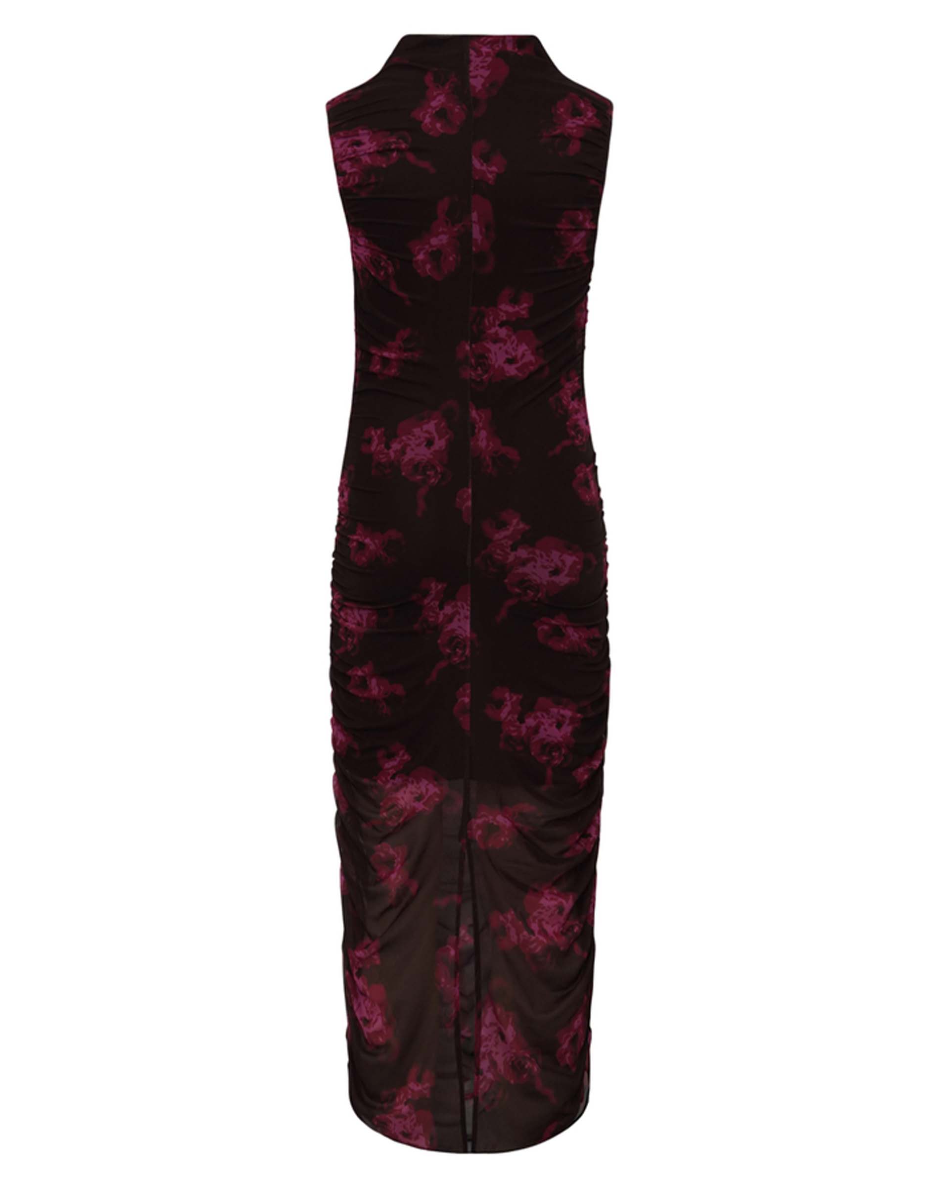 Esthe-M Kjole - Dark Florella Print