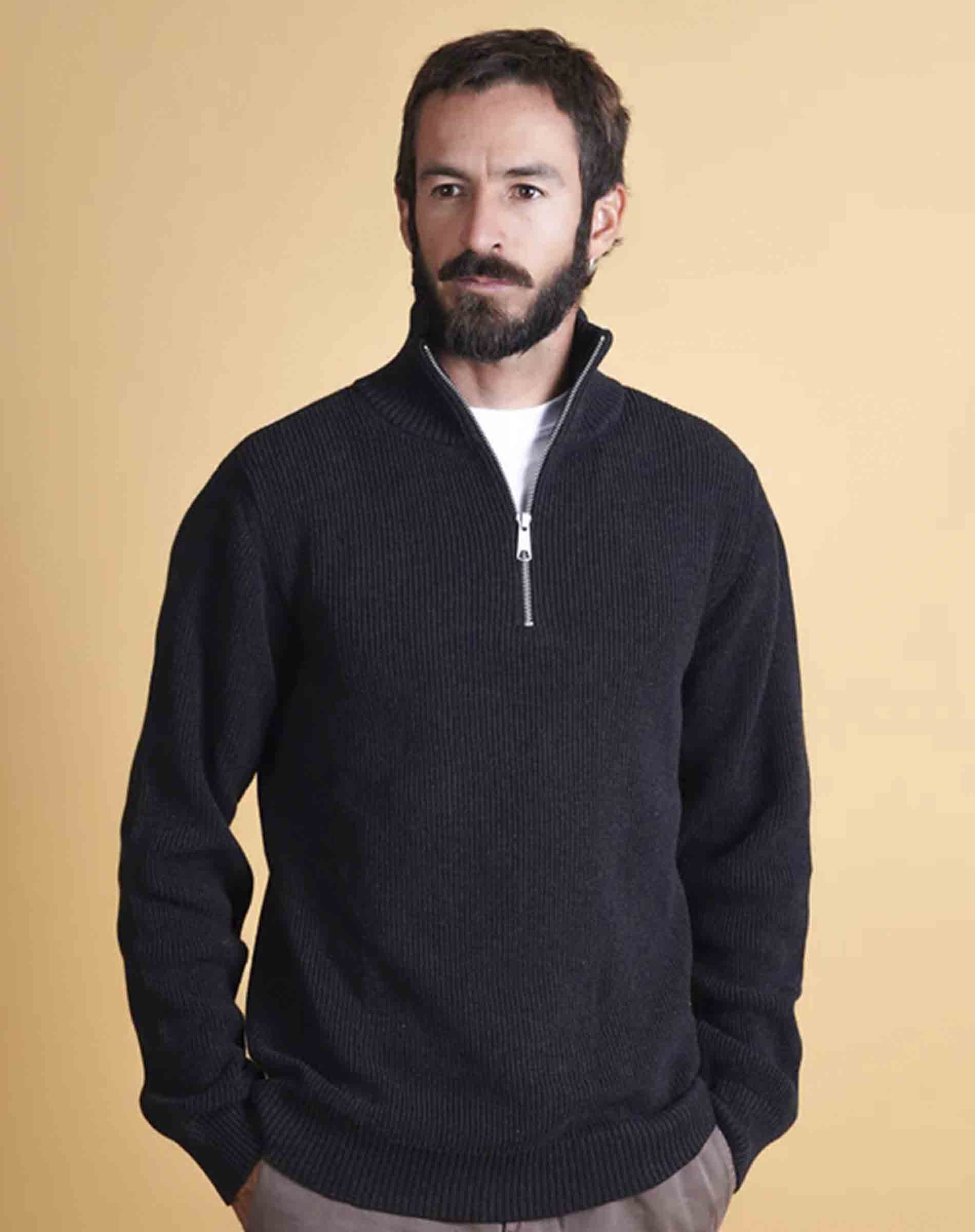 Halfzip Organic Cotton Men's Strik