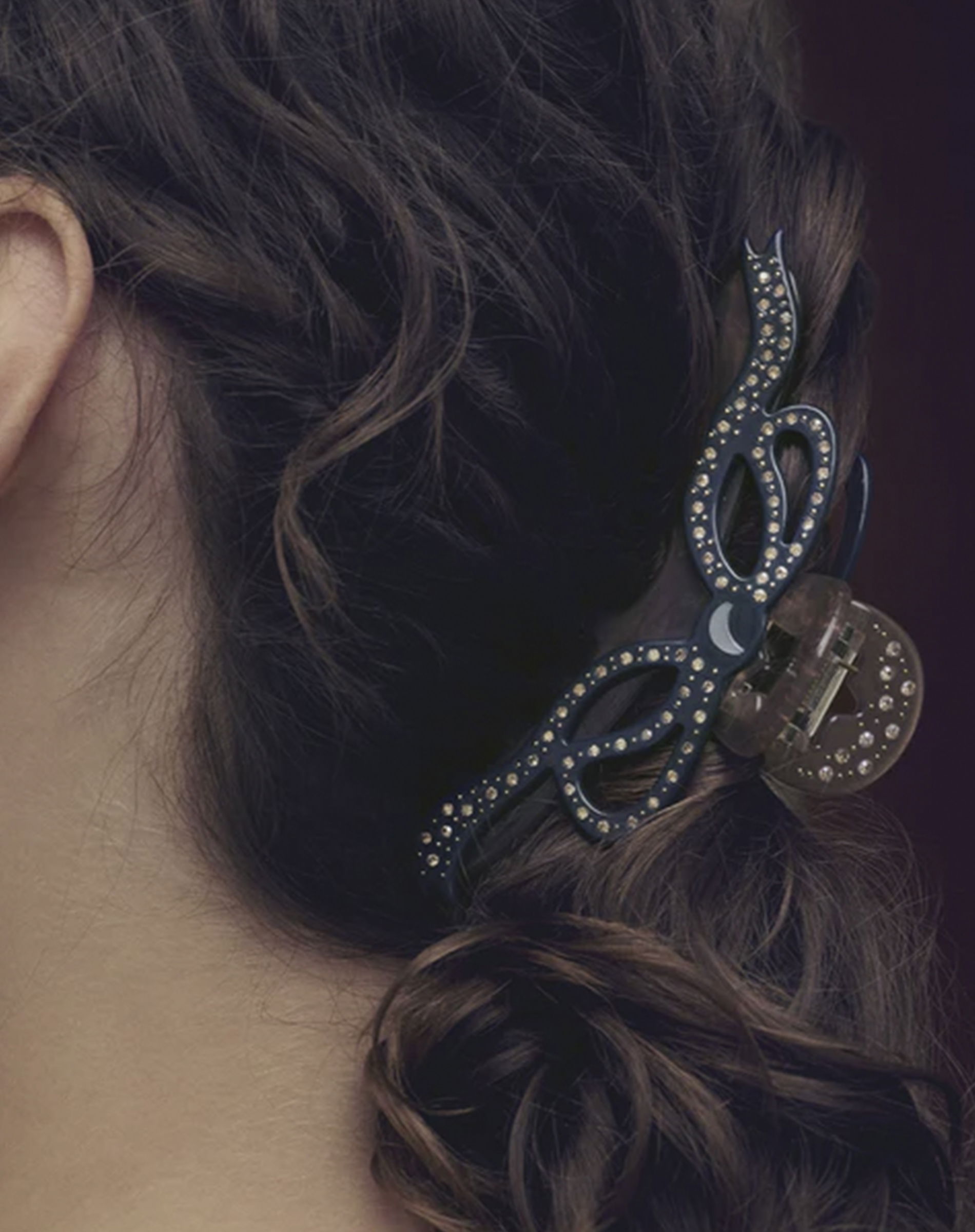 Inasia Hårklemme - Mocha