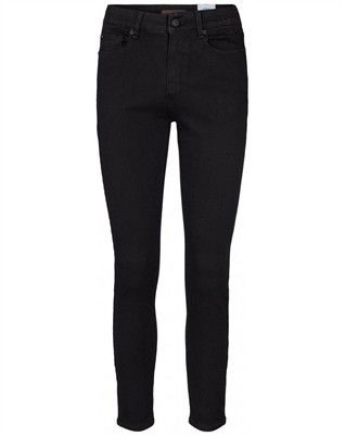 Alexa Ankle Excellent Black Jeans