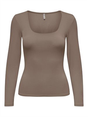 Ea 2-Way Deep Neck T-shirt