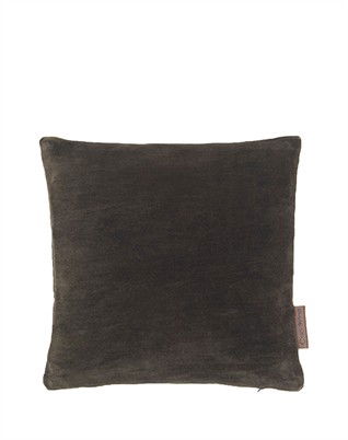 Velvet Mini Pude Dark Chestnut - 30 x 30 cm