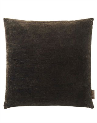 Velvet Soft Pude - Chestnut - 50 x 50 Cm