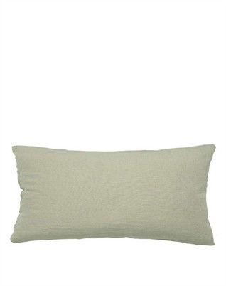 Linen Mini Gable Pude - Seagrass - 45 x 70 Cm