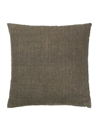 Linen Pude Chestnut - 50 x 50 cm