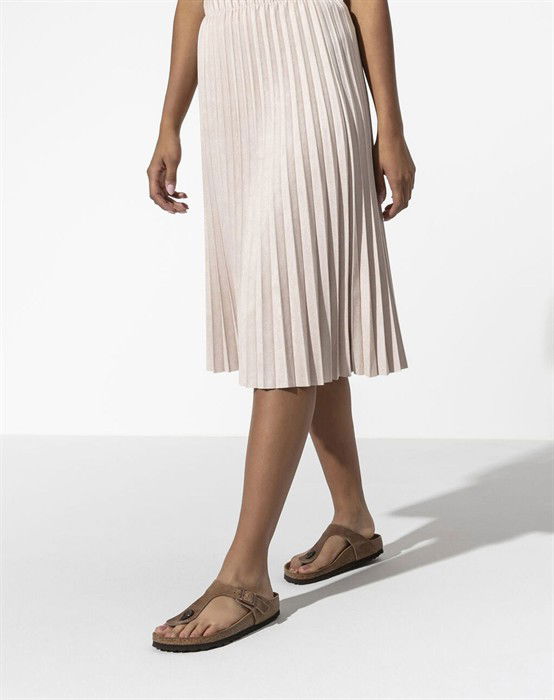 Gizeh Oiled Leather Sandal - Tabacco Brown