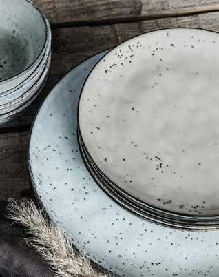 House Doctor - Tallerken - Rustic - Grey/Blue