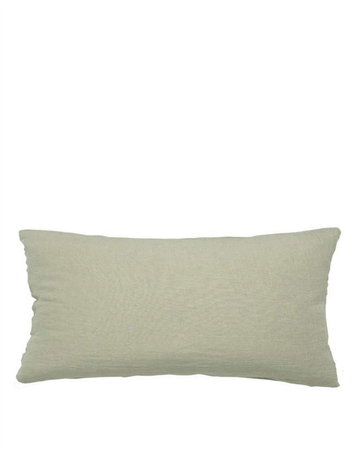 Linen Mini Gable Pude - Seagrass - 45 x 70 Cm