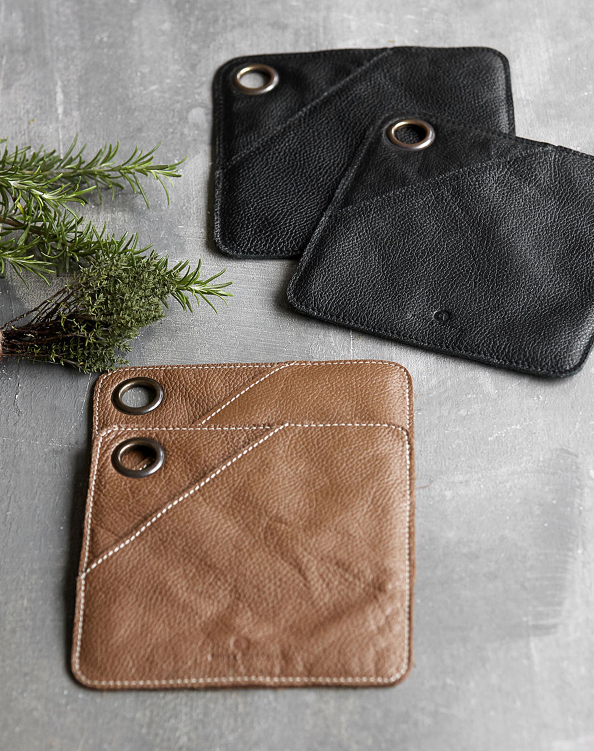 Grydelapper - Square - Black