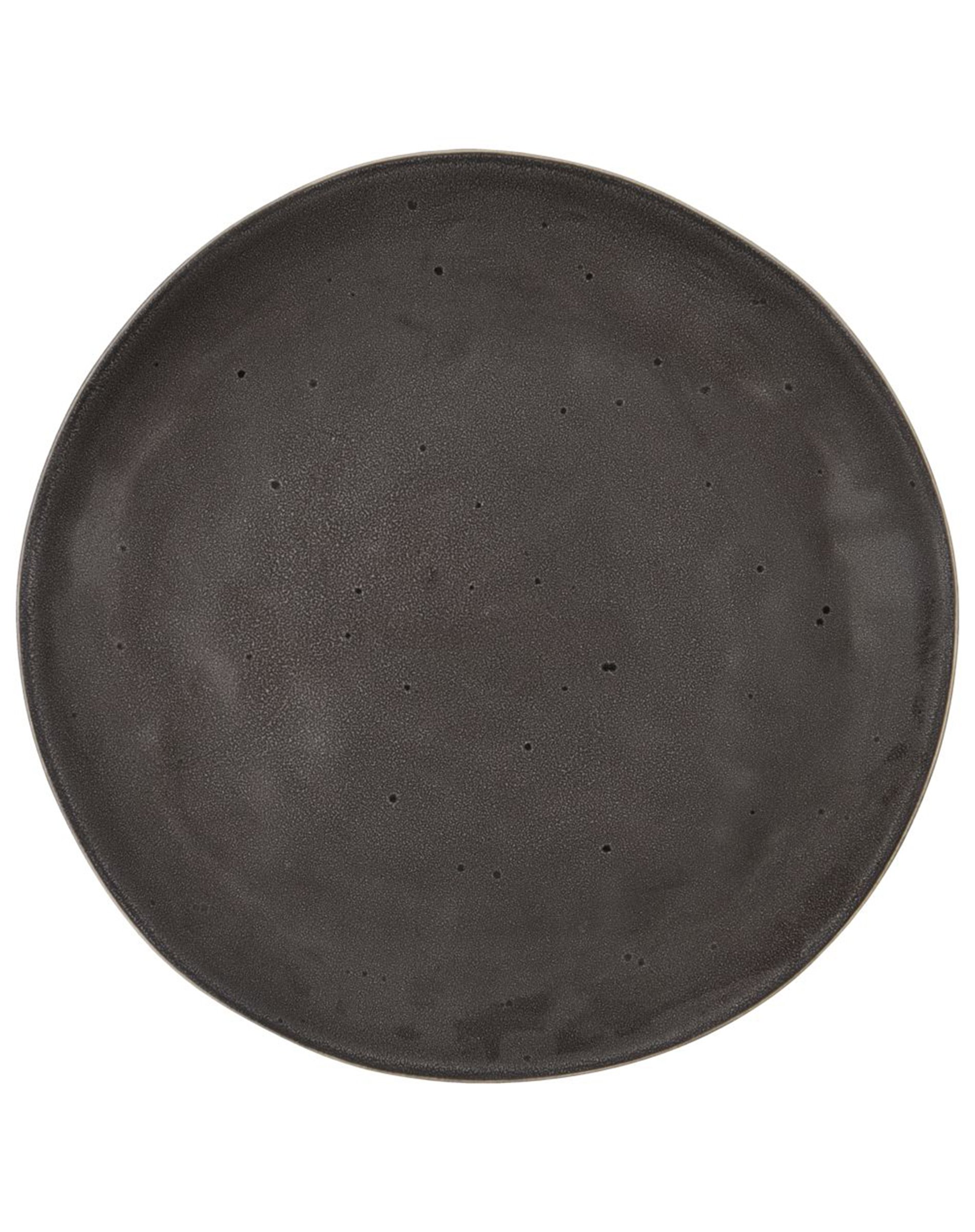 Middagstallerken - Rustic - Dark Grey