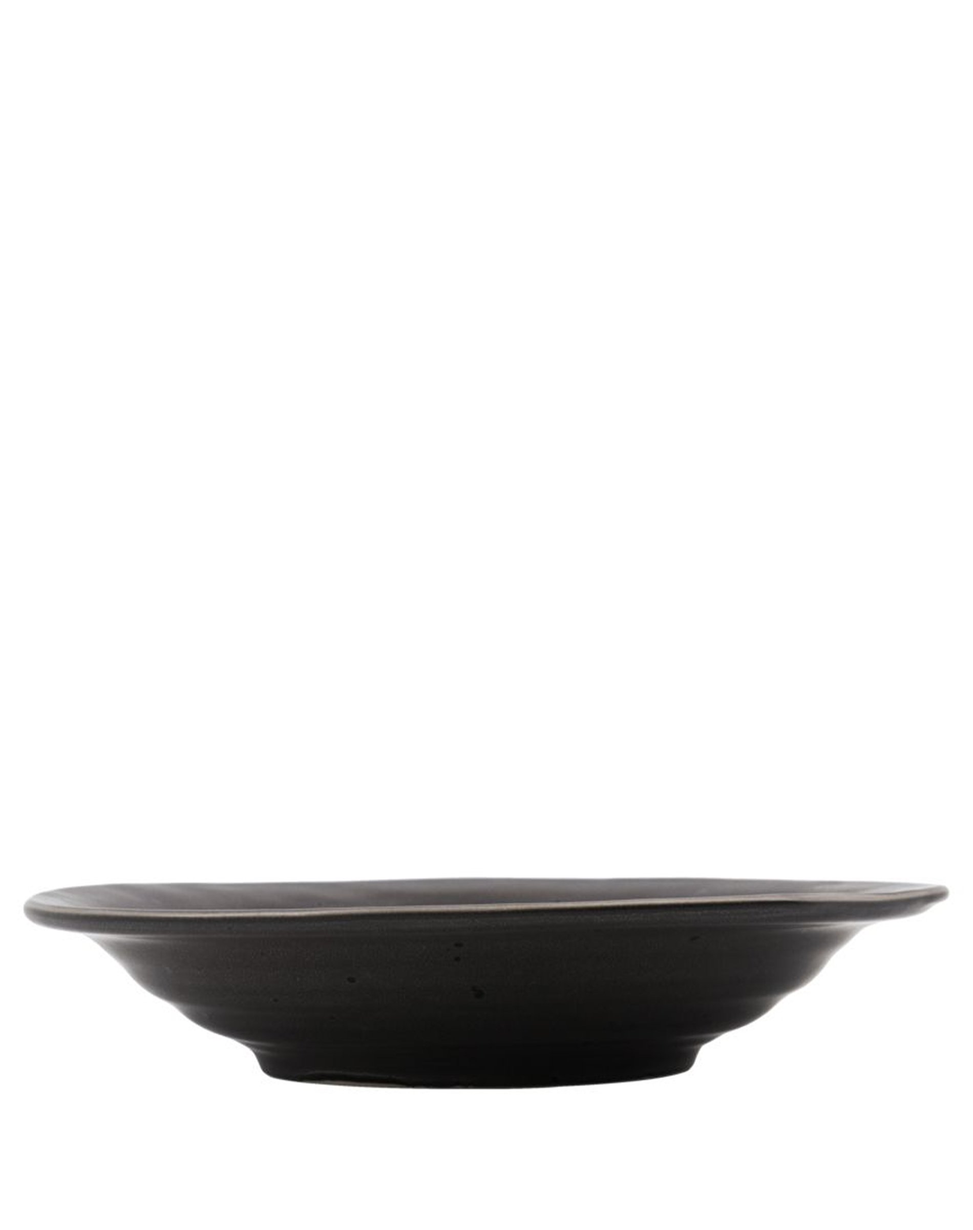 Suppetallerken - Rustic - Dark Grey