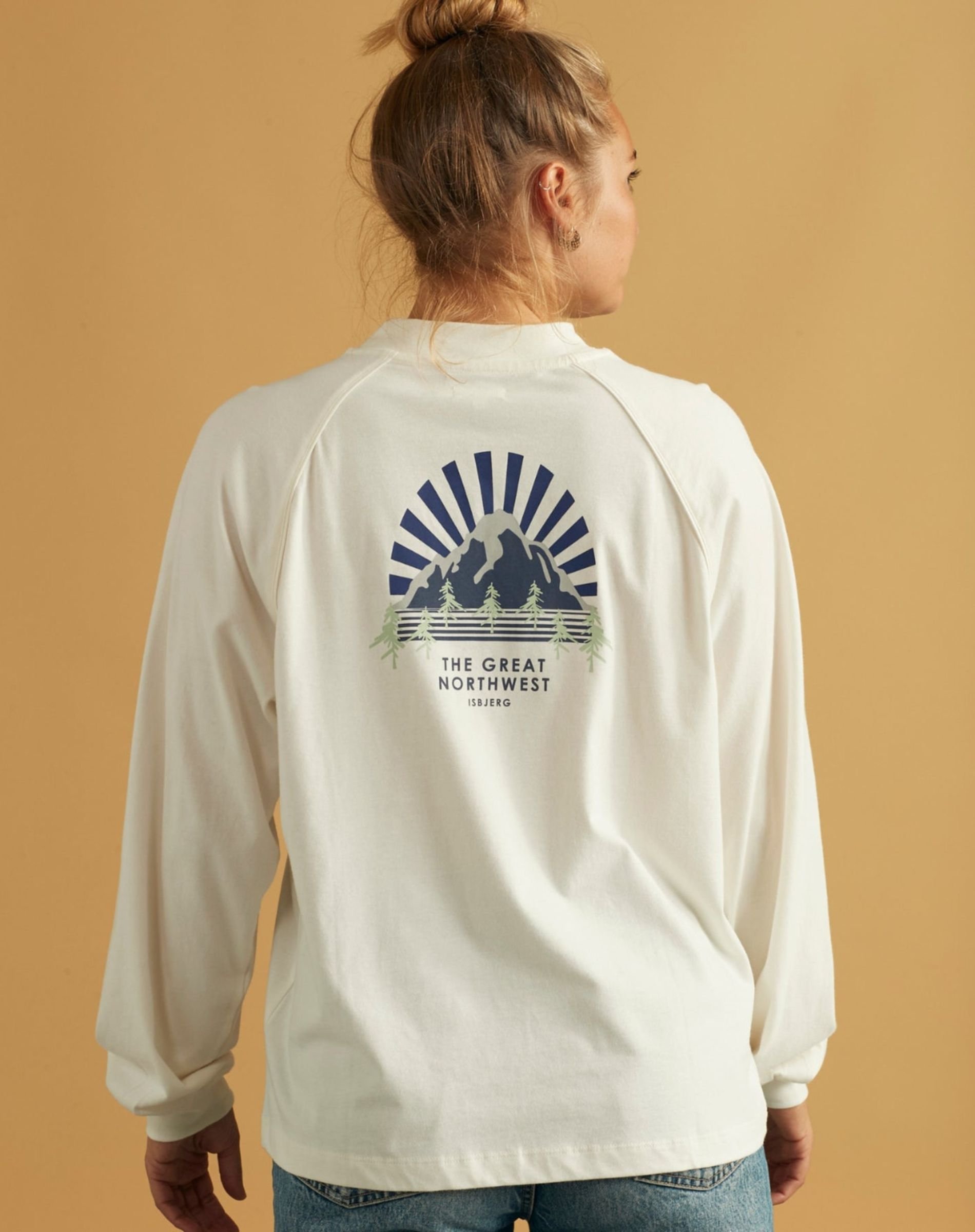 Isbjerg Bp Esther T-shirt - Off White i Hvid til Kvinder - byKalstrup