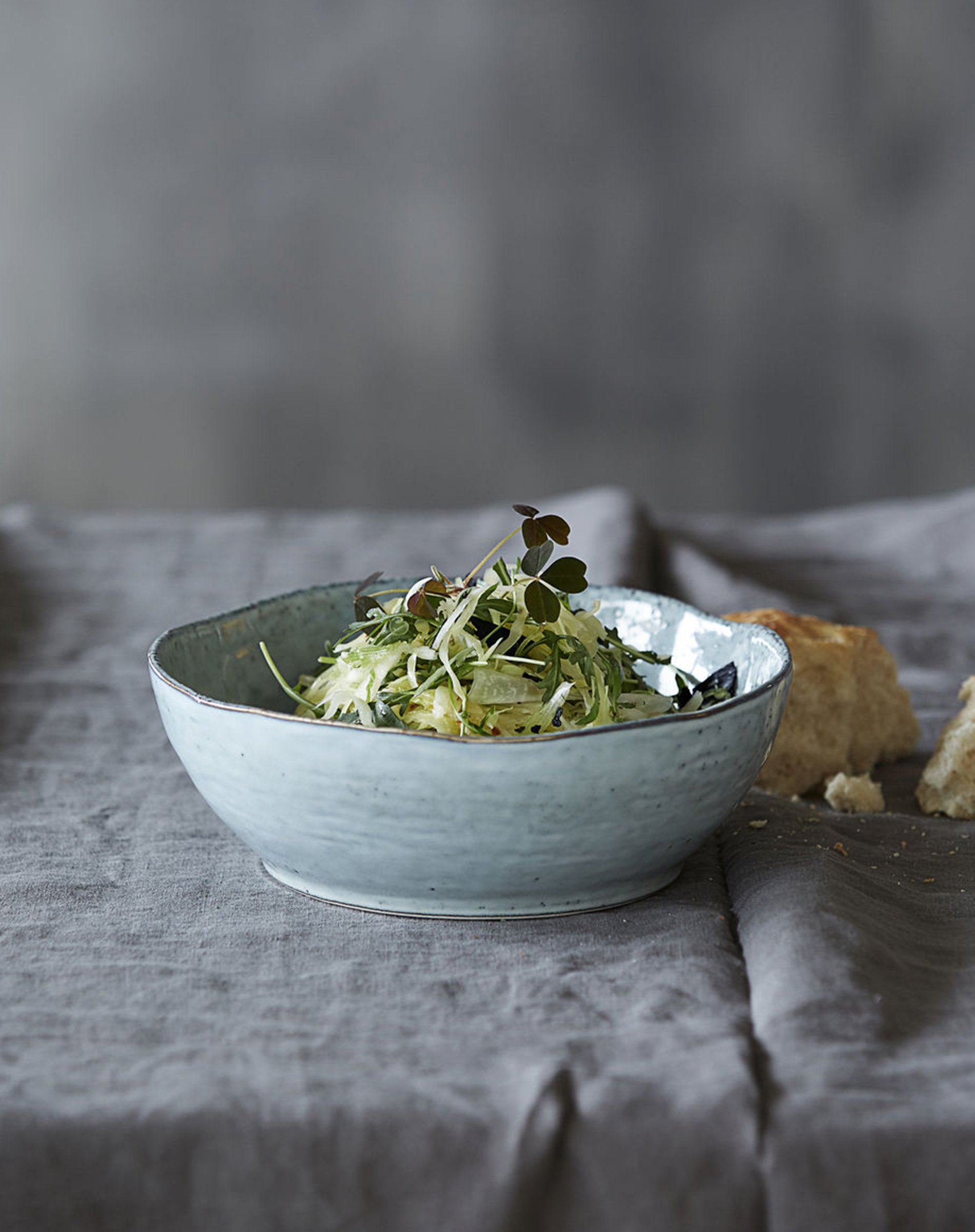 Skål - Rustic - Grey/Blue