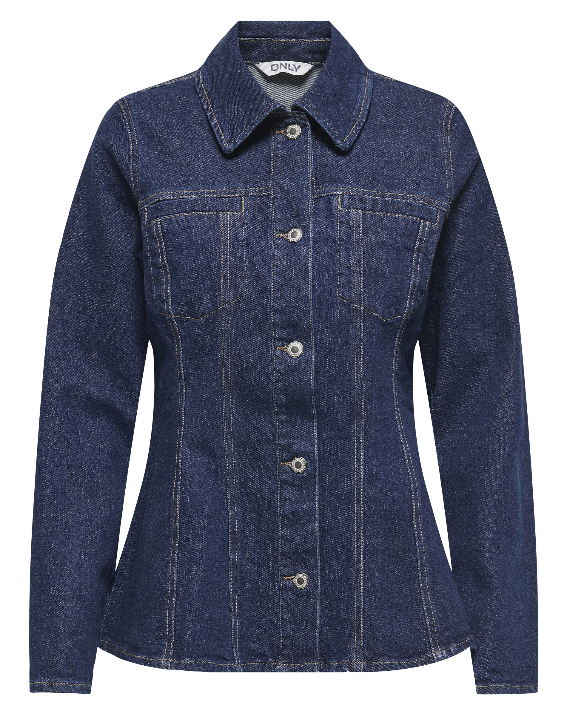 Elle Fitted Denim Jakke