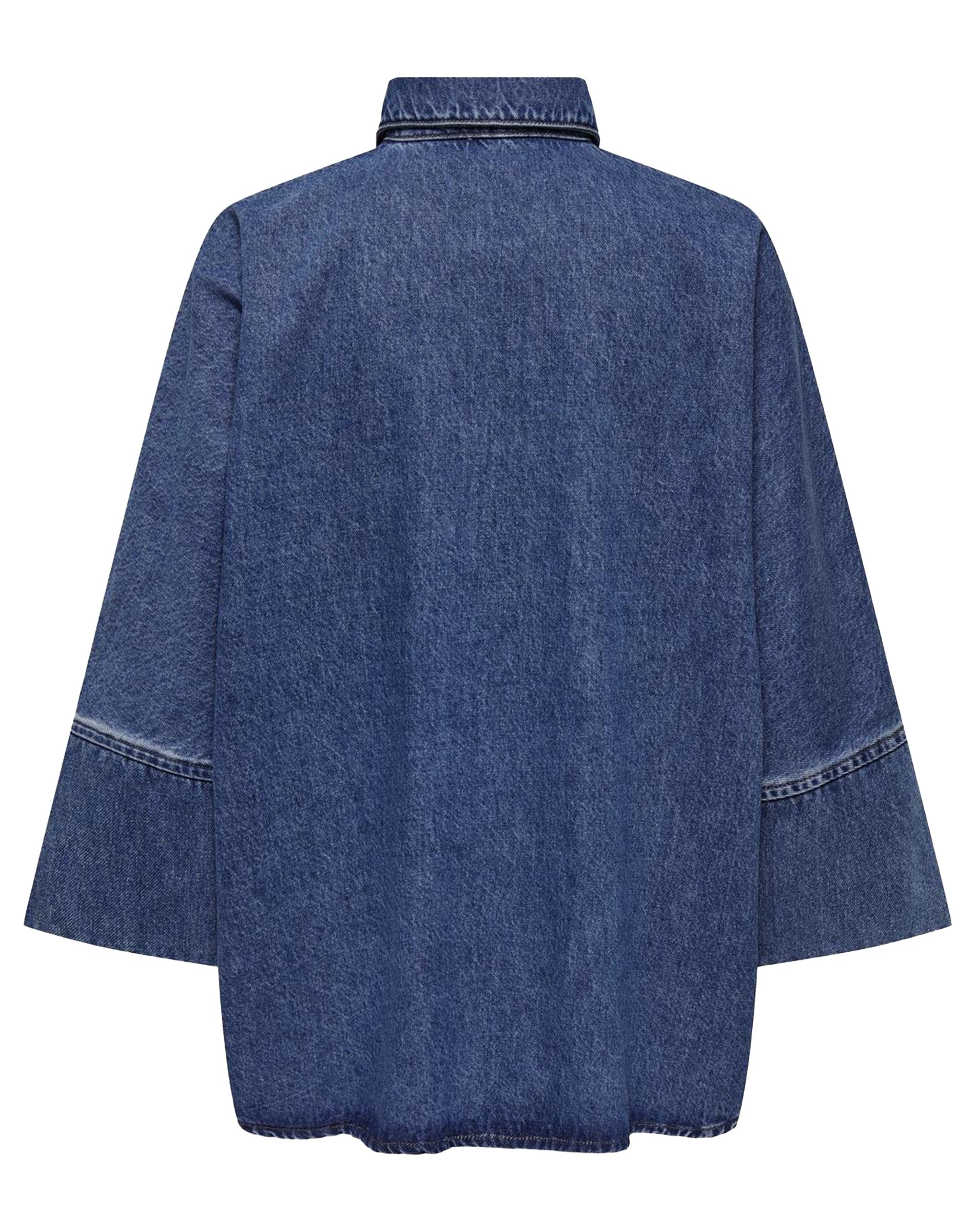 Grace 3/4 Denim Skjorte