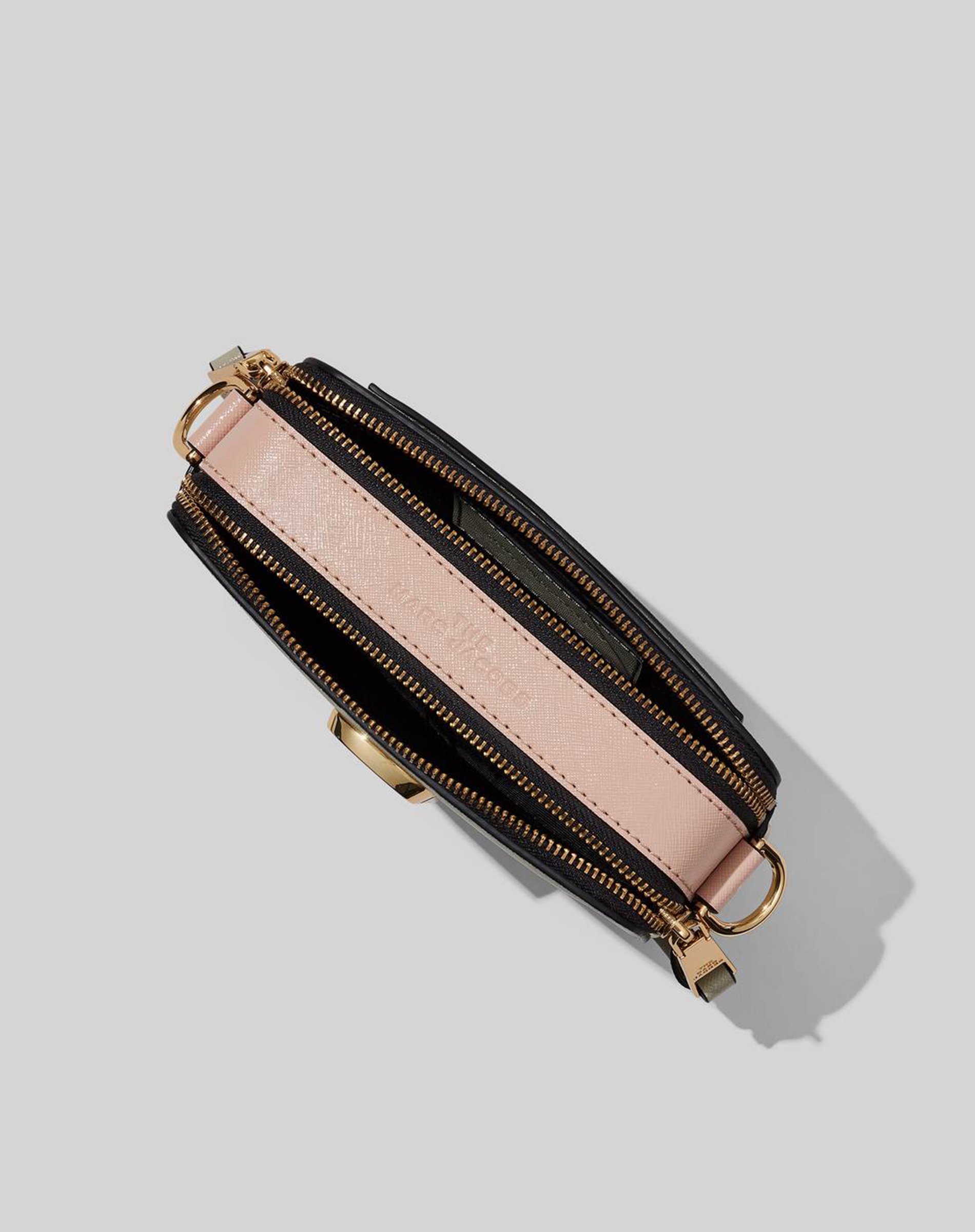 Marc Jacobs The Logo Strap Snapshot Taske - New Black Multi i Sort til  Kvinder - byKalstrup