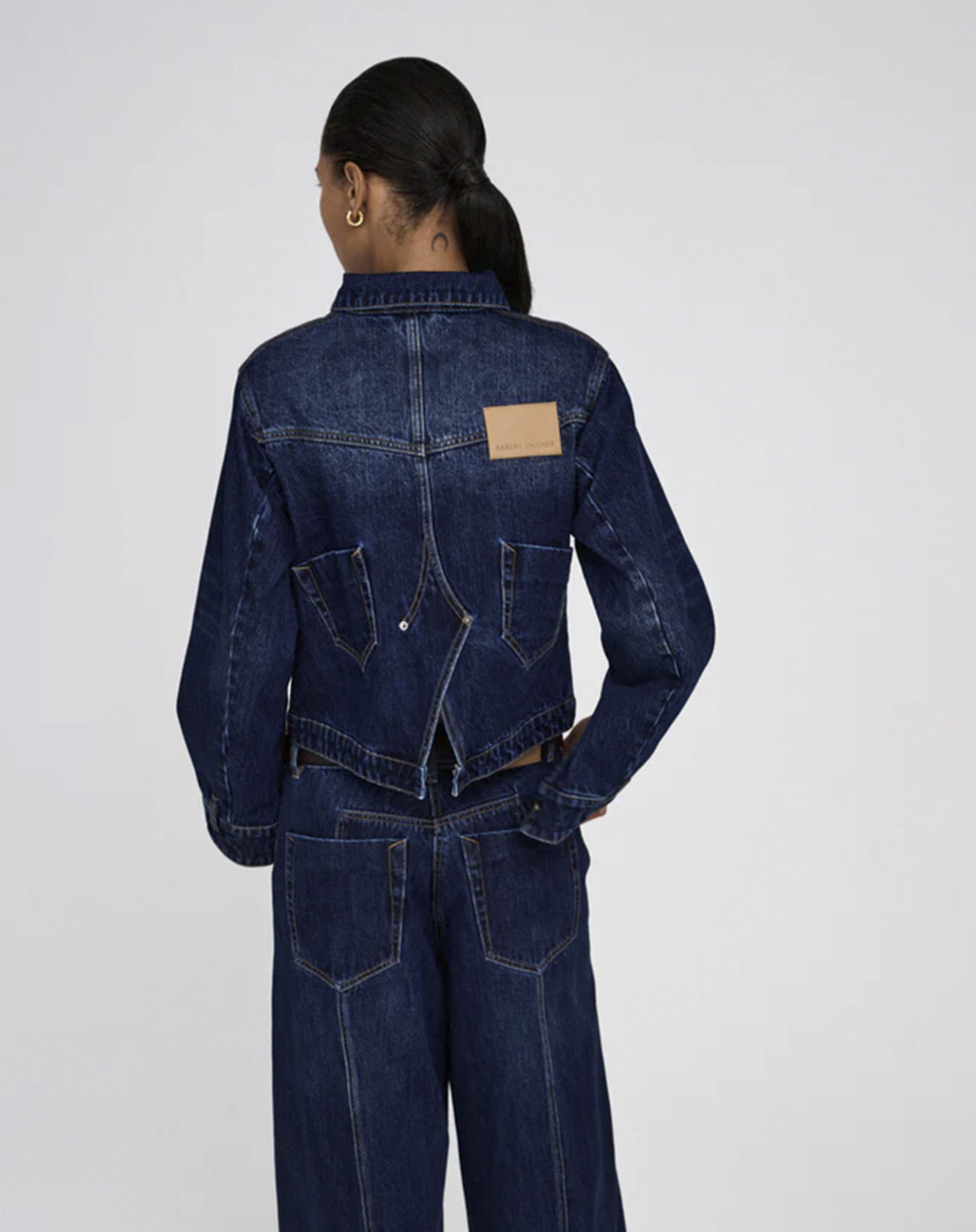 Janny Denim Jakke - Washed Indigo