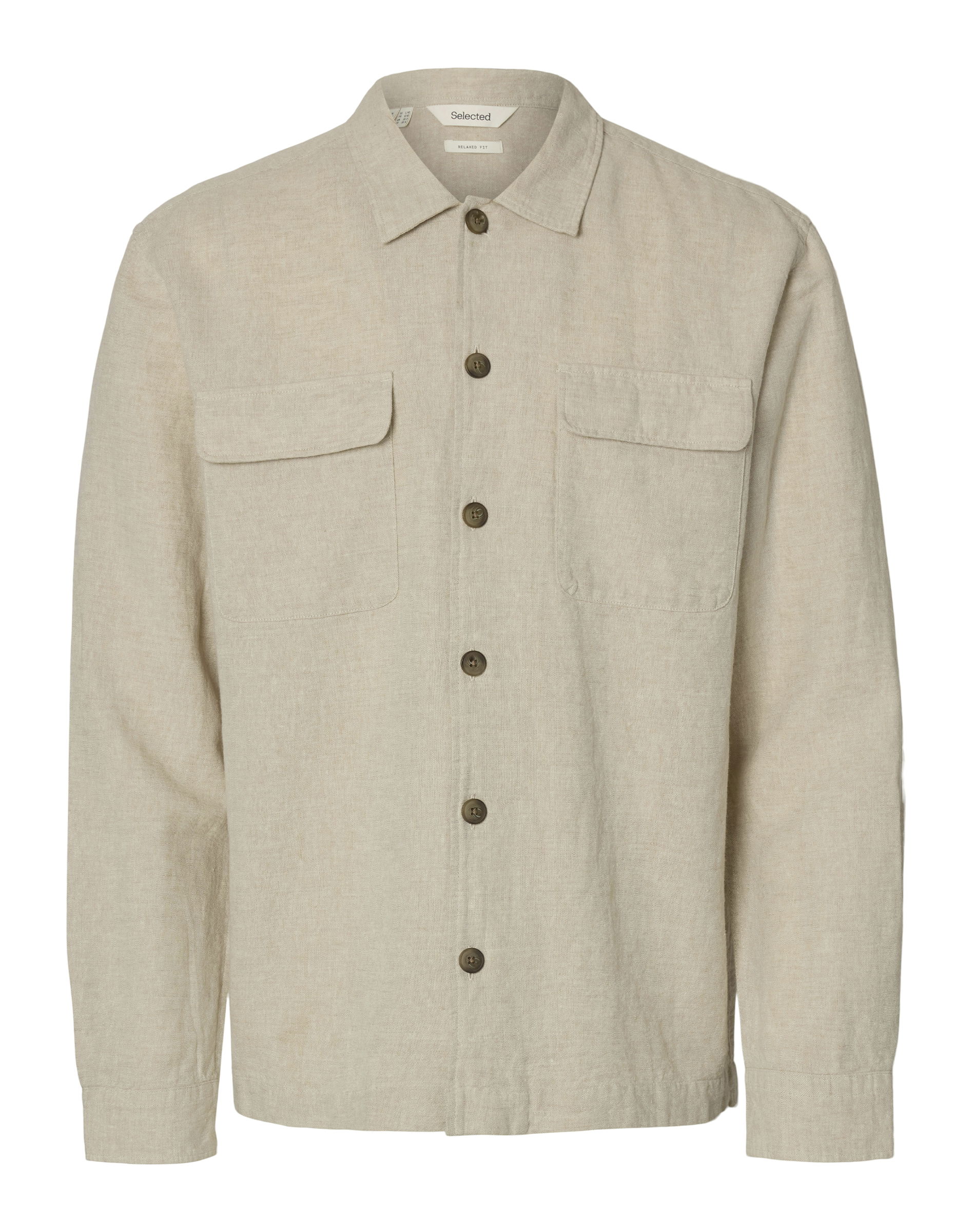 Leroy Linen Blend Skjorte 