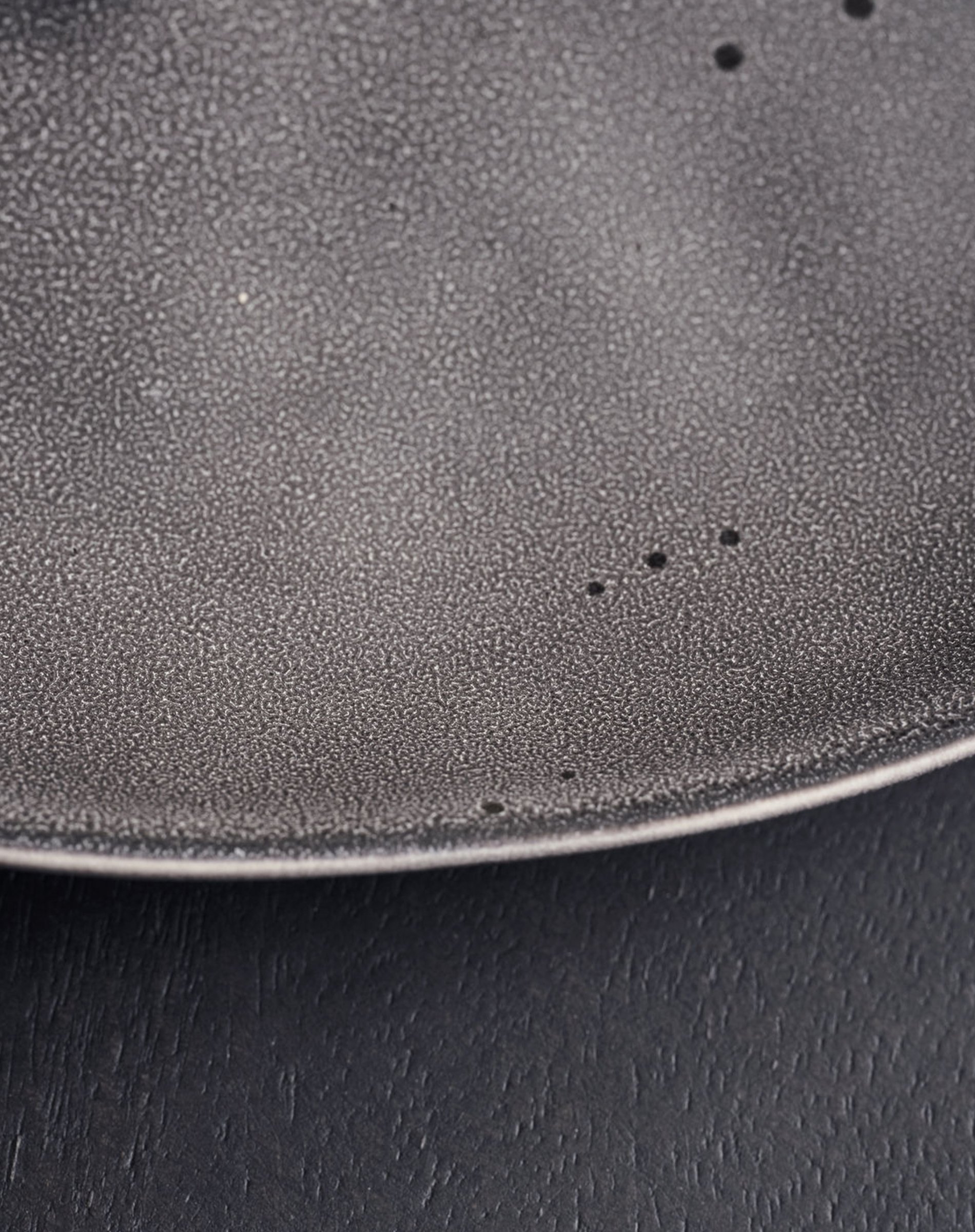 Middagstallerken - Rustic - Dark Grey