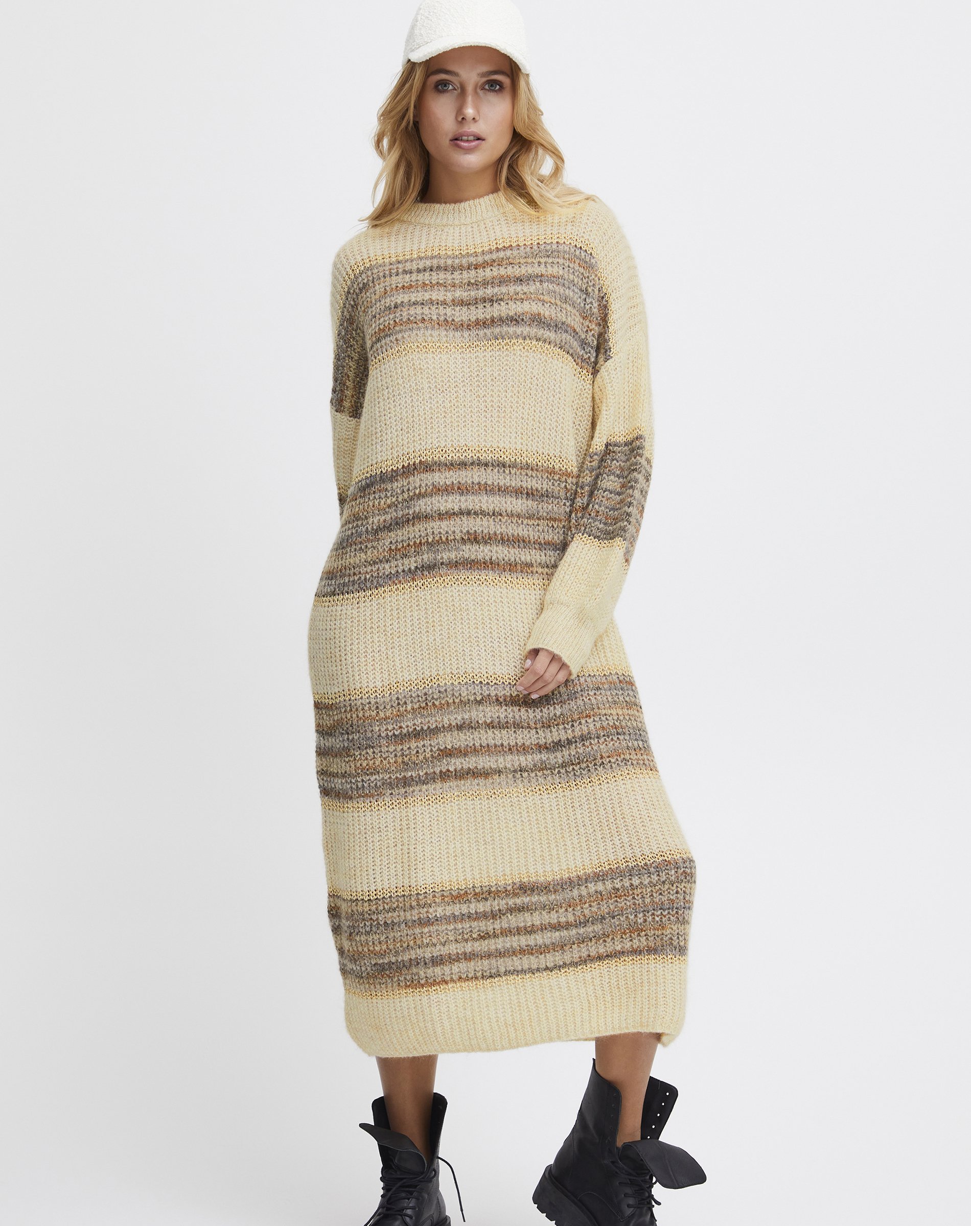 Odile StrikKjole - Sorbet | byKalstrup